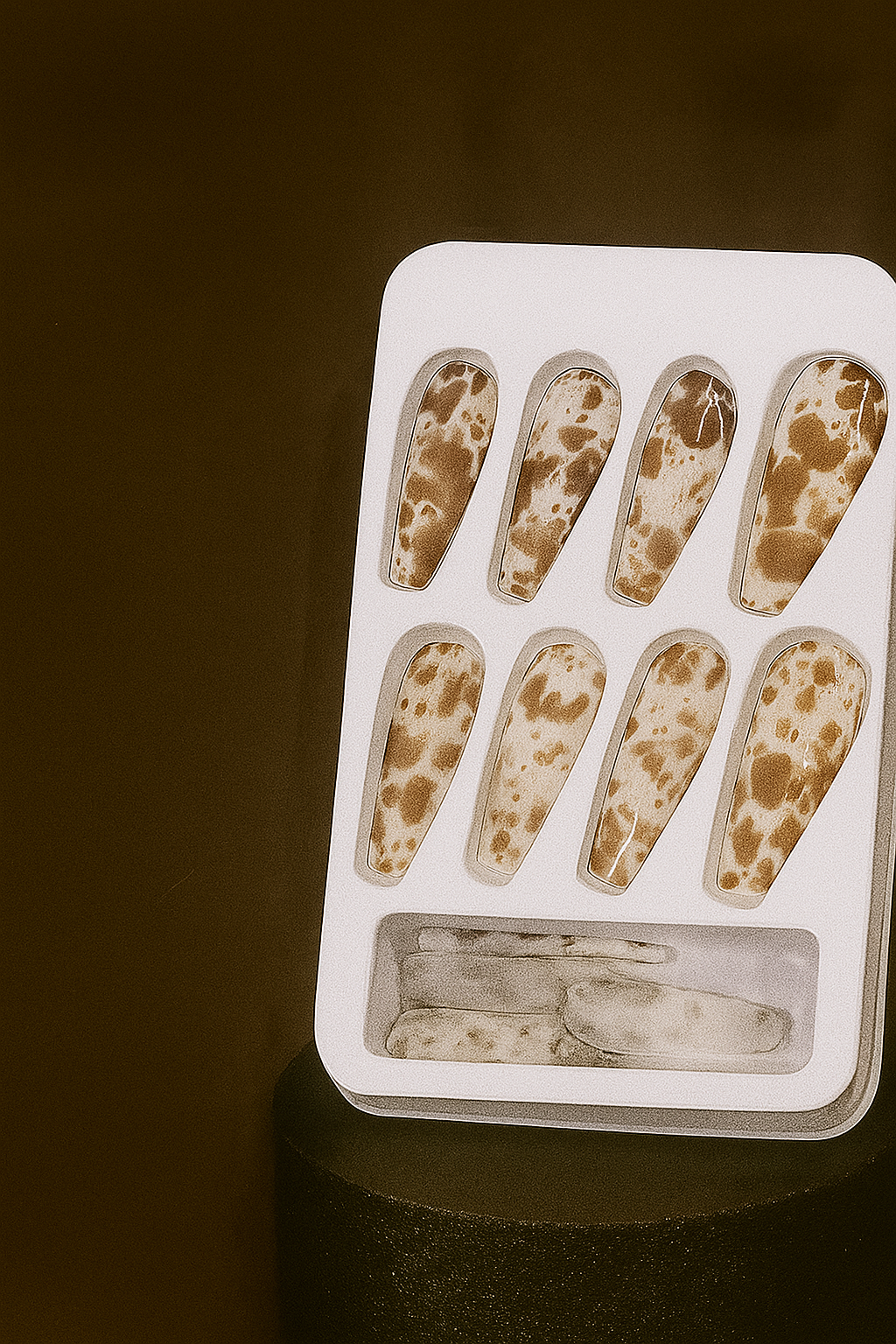 π 12PCS Brown Marble Press-On Nails β Trendy & Reusable π
| Free Shipping π