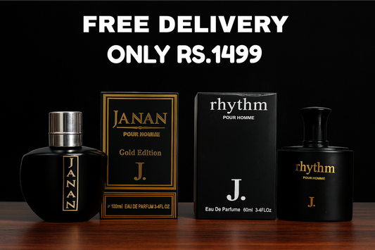 J. Perfume Combo – Rhythm 80ml & Janan Gold 100ml | Premium Scents 🌟 Free Shipping 🚚