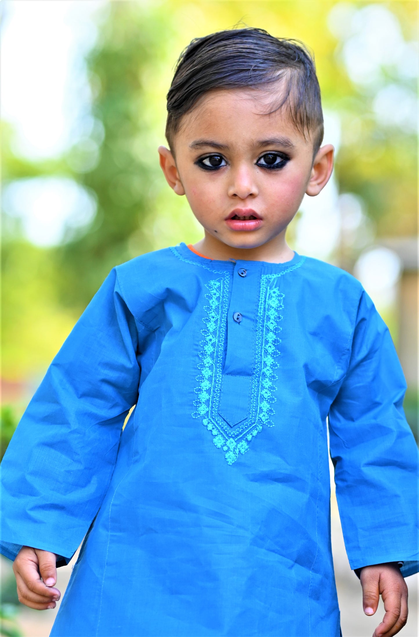 Royal Blue Baby Boy Shalwar Kameez โ Embroidered Traditional Wear (6Mโ5Y) ๐โจ