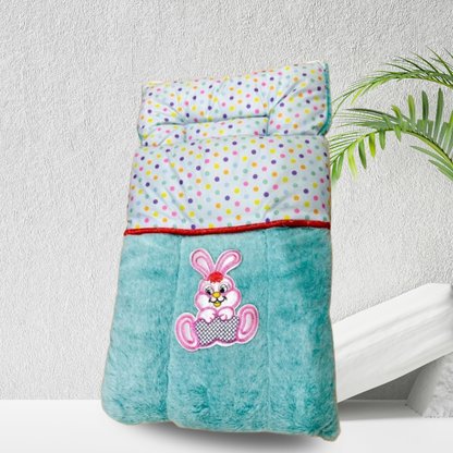 Soft Baby Sleeping Bag Newborn Carry Nest Cotton Bedding for Boys & Girls