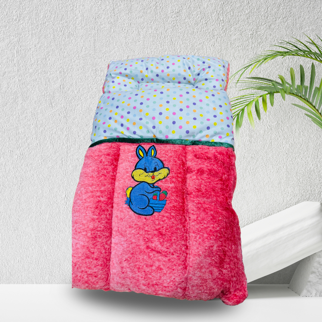 Soft Baby Sleeping Bag Newborn Carry Nest Cotton Bedding for Boys & Girls