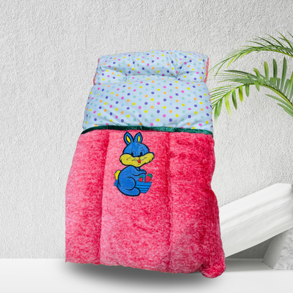 Soft Baby Sleeping Bag Newborn Carry Nest Cotton Bedding for Boys & Girls