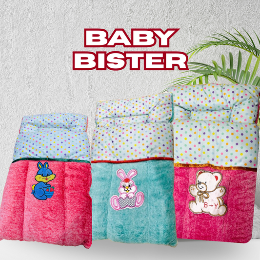 Soft Baby Sleeping Bag Newborn Carry Nest Cotton Bedding for Boys & Girls