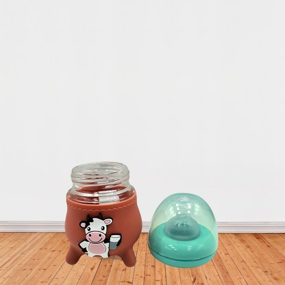 Glass Feeder for Baby Imported Anti-colic Glass Feeder 120ml