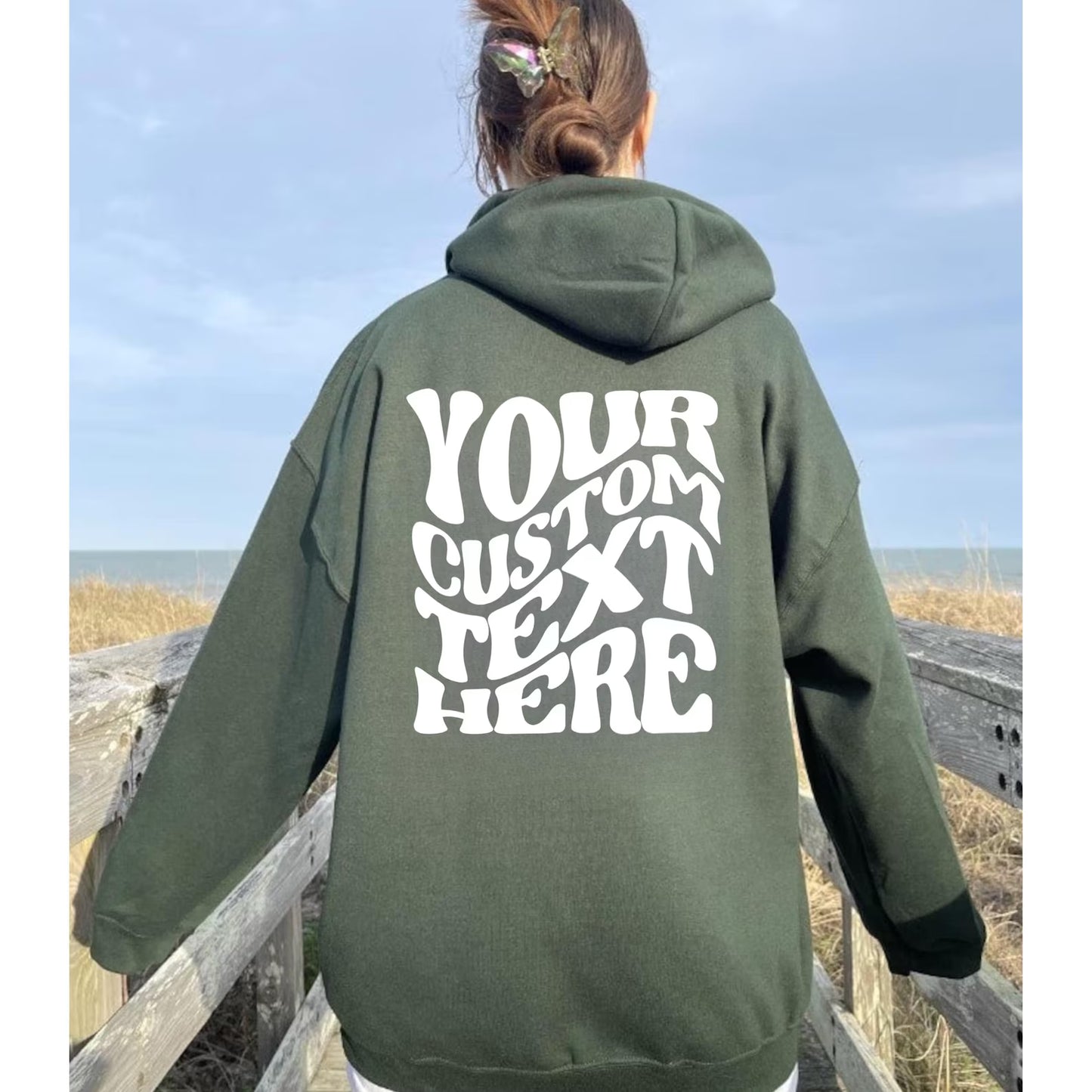 Customizable Unisex Hoodie 🧥 | Trendy, Comfortable & Perfect for Everyday Wear ✨