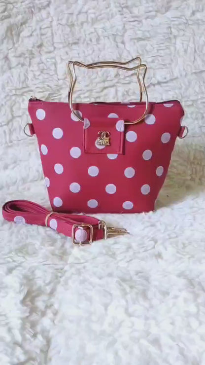 Women's Leather Plain Shoulder Bag